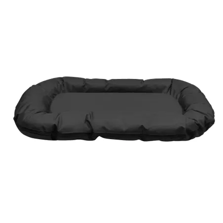 Coussin chien imperméable noir déhoussable | Ducatillon