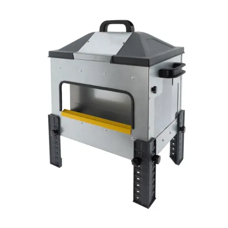 Mangeoire OLBA ROBUST® 12 kg ouverte pour volailles