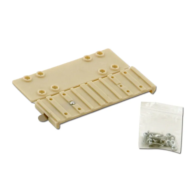 Kit fixation grillage pour mangeoire fibre chocolat