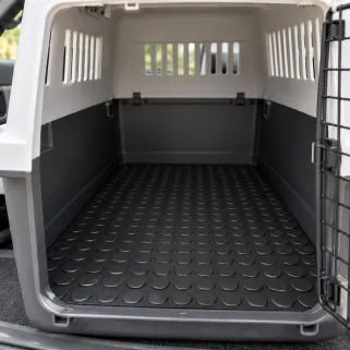 Tapis caoutchouc pastillé anti-glisse pour animaux