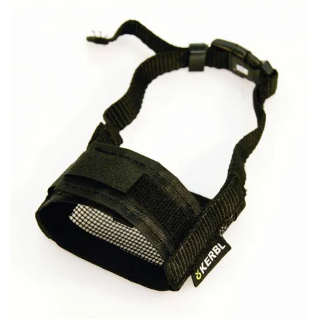 Muselière nylon réglable pour chien - Anti-morsure