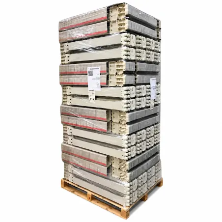 Palette 3 968 boîtes à œufs carton 2x6 séparables