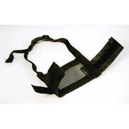 Muselière nylon réglable pour chien - Anti-morsure