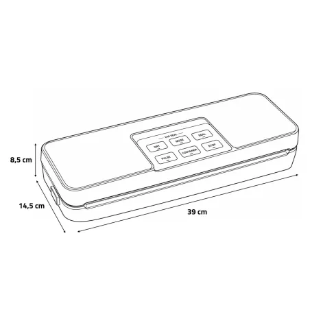 Machine sous vide VS8861 110 W pour conservation alimentaire