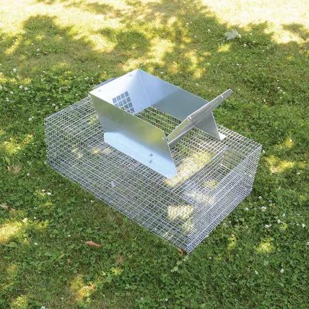 Piège métal multiprises rats et ragondins
