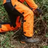 Jambières débroussaillage Solidur CHDE orange 80 cm