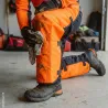 Jambières débroussaillage Solidur CHDE orange 80 cm
