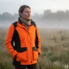 Veste chasse femme Stronger 6 poches orange XS-2XL
