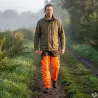 Pantalon chasse orange CE 6 poches - 600D résistant
