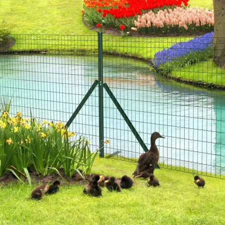 Grillage PVC 1,2m x 20m - Maille 5x10cm - Fil 2,1mm résistant