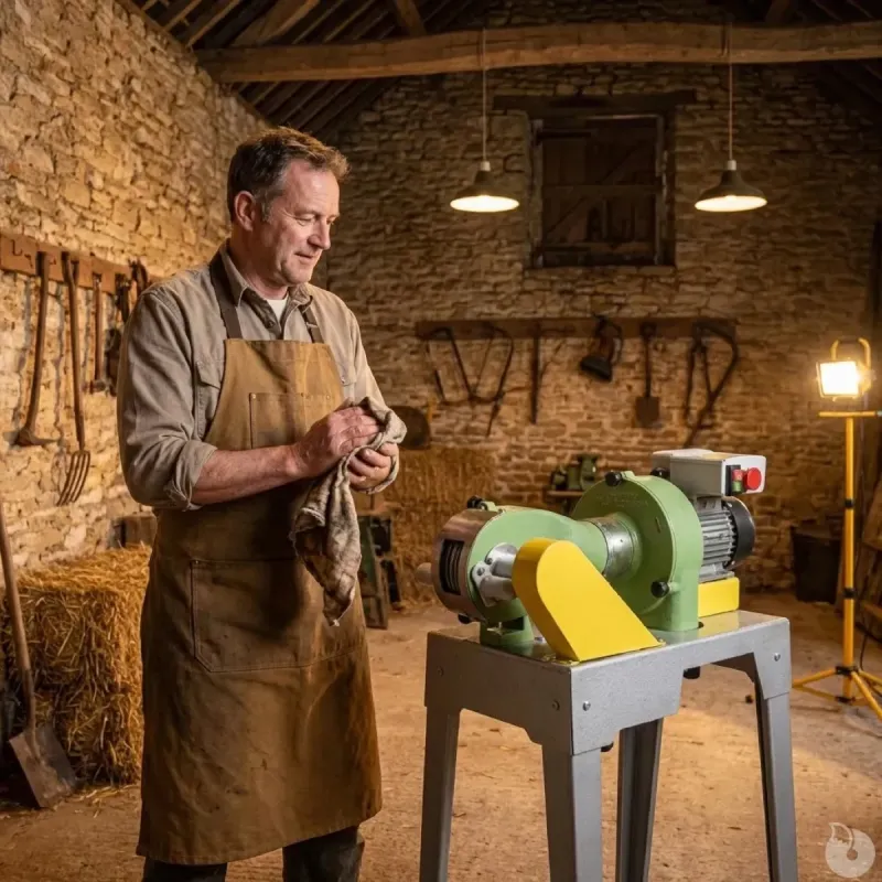 Plumeuse à sec Senesi® Zippy - Plumage rapide et hygiénique