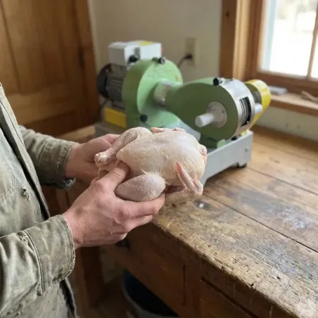 Plumeuse à sec Senesi® Zippy - Plumage rapide et hygiénique