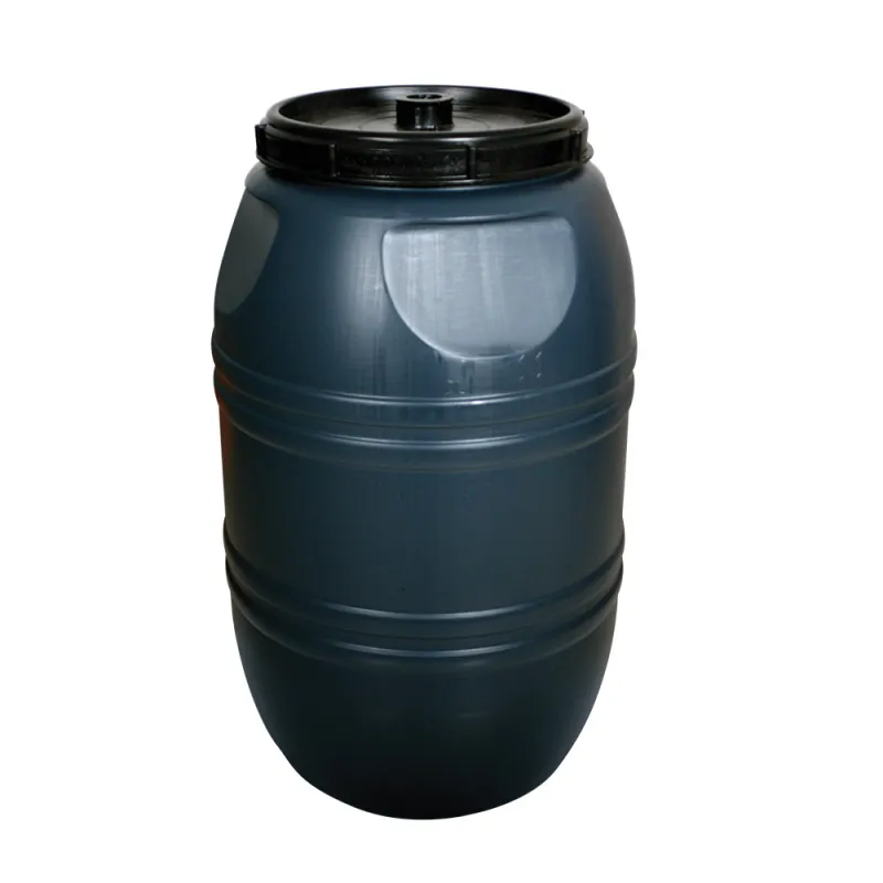 Bidon agrainoir 220L - Stockage aliment et abreuvement