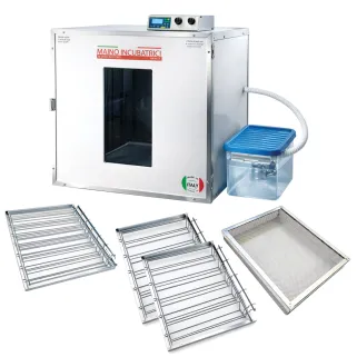 Couveuse évolutive 147 œufs - caille à oie - kit complet