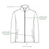 Veste polaire Deerhunter Atlas Light orange 200 g/m²