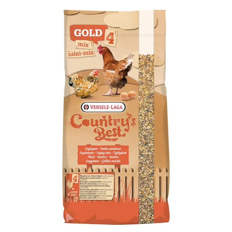 Aliment complet Gold 4 Mini Mix pour poules naines 5kg