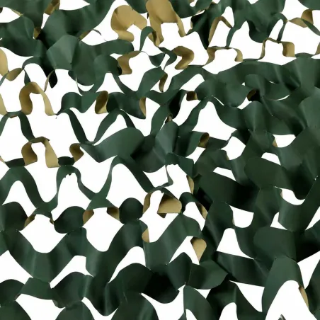 Voile d'ombrage 2x3m vert camouflage pour extérieur