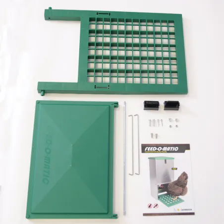 Mangeoire Feedomatic 5kg anti-nuisibles pour volailles