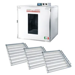 Couveuse évolutive 147 œufs + 3 tiroirs caille-poule