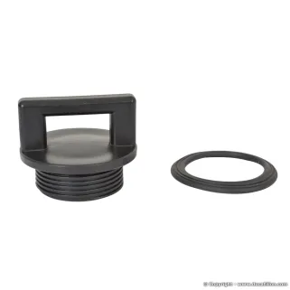 Bouchon + joint pour abreuvoir métal galvanisé 30 L sur pieds