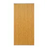 Rideau de porte en bambou verni naturel 90 × 200 cm