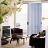 Rideau Moustiquaire Arles 100x220 cm - Fibre de Verre Gris Anti-Insectes