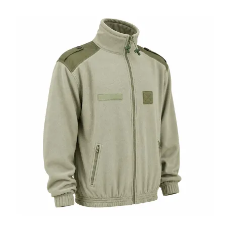 Blouson polaire vert kaki 200 g/m² pour extérieur