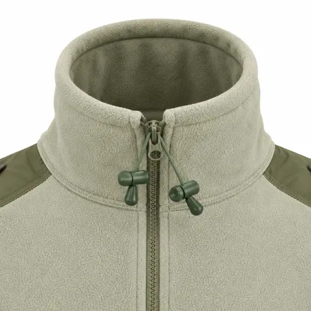 Blouson polaire vert kaki 200 g/m² pour extérieur
