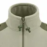 Blouson polaire vert kaki 200 g/m² pour extérieur