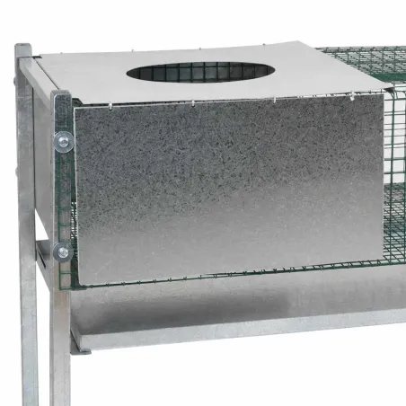 Cage d'élevage pour poussins et cailles 101x46x56 cm