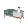 Cage d'élevage pour poussins et cailles 101x46x56 cm