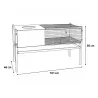 Cage d'élevage pour poussins et cailles 101x46x56 cm