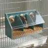 Mangeoire 3 compartiments pour pigeons 25 cm