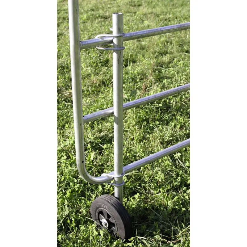 Roue d'appui KERBL pour barrière d'herbage 200mm