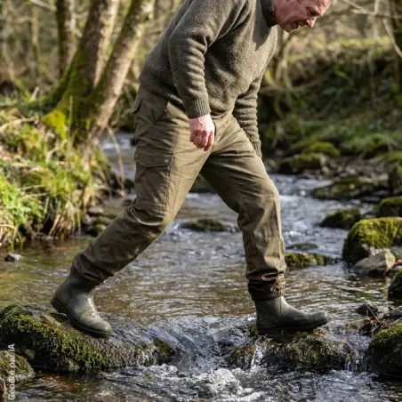 Pantalon treillis kaki pour chasse et extérieur