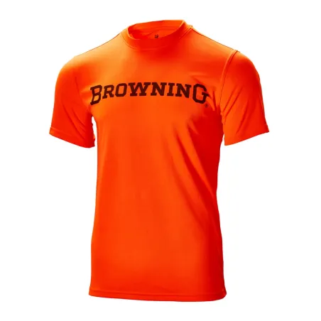 T-Shirt Browning Teamspirit Orange Sécurité Respirant