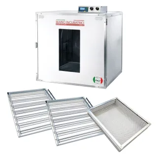 Couveuse évolutive 98 œufs + 2 tiroirs + panier éclosion