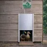 Portier solaire trappe canard 30x40cm - autonome et sécurisé
