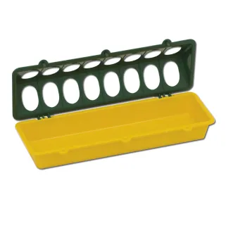 Mangeoire plastique 30cm pour volailles et poussins