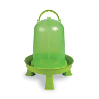 Abreuvoir gradué vert 5L sur pied avec poignée