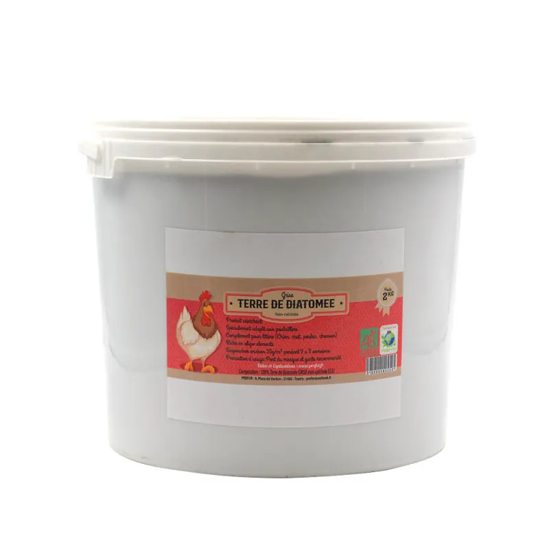 Terre de diatomée grise 1 kg - Anti-insectes naturel