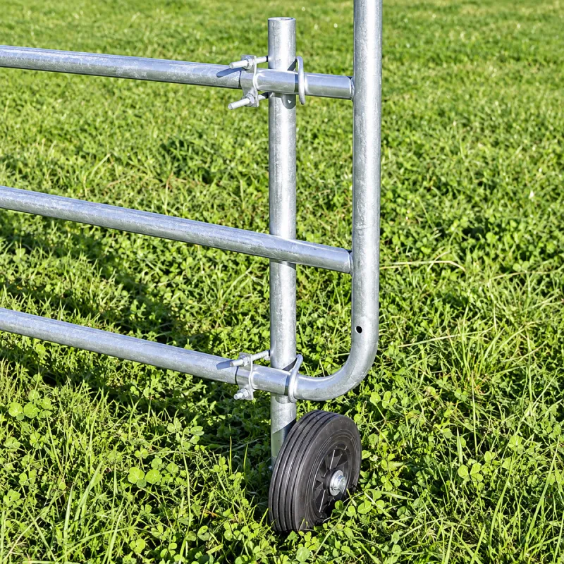 Roue d'appui KERBL pour barrière d'herbage 200mm