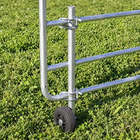 Roue d'appui KERBL pour barrière d'herbage 200mm