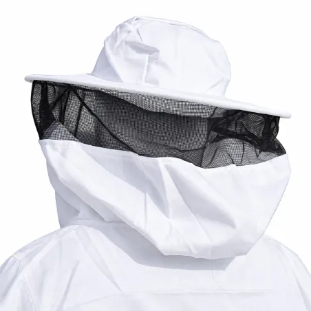 Vareuse apiculteur en coton aéré avec voile intégré