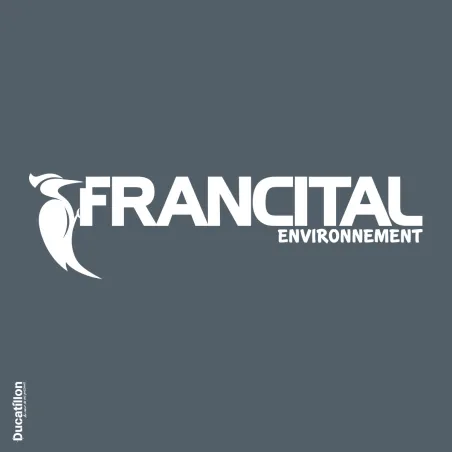 Veste Francital Cerbère orange fluo et vert 11 poches