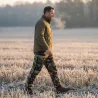 Pantalon matelassé camouflage pour extérieur