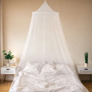 Moustiquaire polyester Ø37 x H230 cm anti-insectes