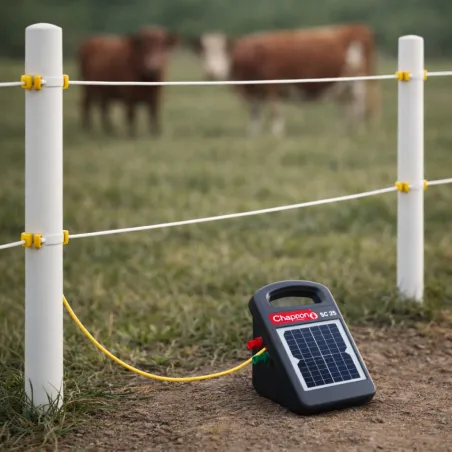 Électrificateur solaire SC25 6200V - Autonome et puissant