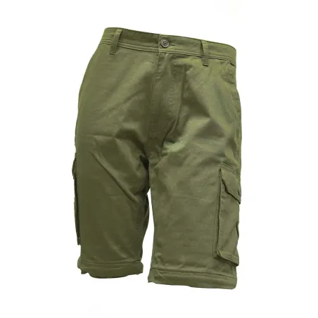 Pantalon 3 en 1 homme : treillis, pantacourt, bermuda