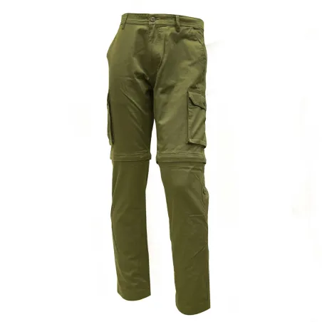 Pantalon 3 en 1 homme : treillis, pantacourt, bermuda